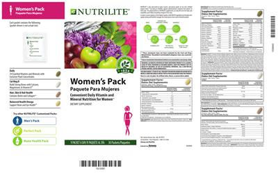 Photo of the Nutrilite Cal Mag D label