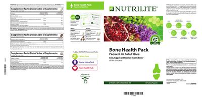 Photo of the Nutrilite Vitamin D label