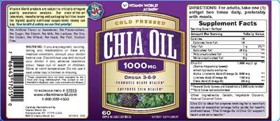 Chia Oil 1000 mg