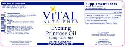 Evening Primrose Oil 500 mg