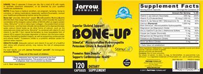 Photo of the Jarrow Formulas Bone-Up label