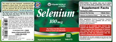 Selenium 100 mcg