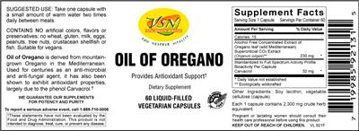 Oil Of Oregano