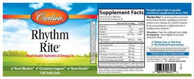 Photo of the Carlson Rhythm Rite label