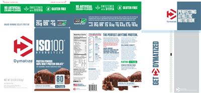 ISO100 Hydrolyzed Chocolate Decadence