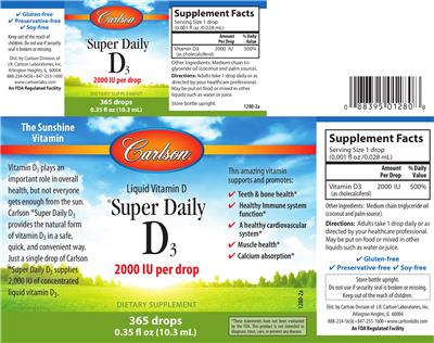 Super Daily D3 2000 IU