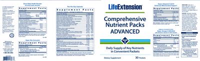 Photo of the Life Extension Two-Per-Day Capsules label