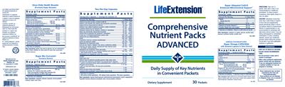 Photo of the Life Extension Super Bio-Curcumin Turmeric Extract label