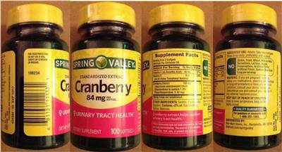 Cranberry 84 mg