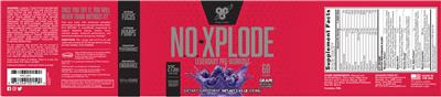 Photo of the BSN N.O.-XPLODE Grape label
