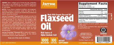 Flaxseed Oil 1000 mg