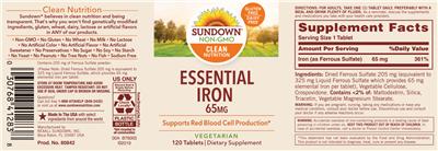 Essential Iron 65 mg