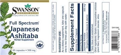 Full Spectrum Japanese Ashitaba 500 mg