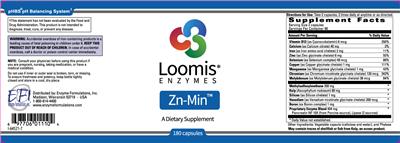 Photo of the Loomis Enzymes Zn-Min label