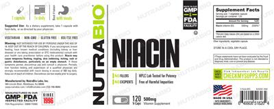 Niacin 500 mg