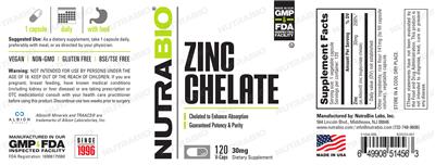 Zinc Chelate 30 mg