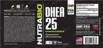 DHEA 25 25 mg