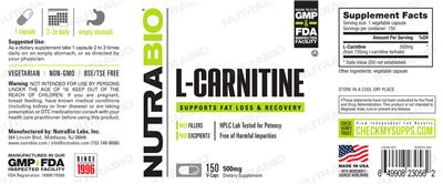 L-Carnitine 500 mg
