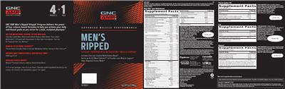 Photo of the GNC AMP Advanced Muscle Performance CLA label