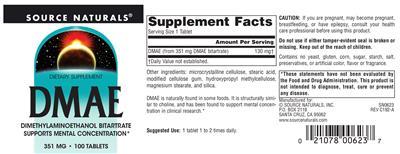DMAE 351 mg