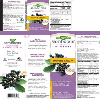 Sambucus Immune Syrup For Kids