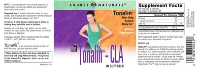 Diet Tonalin - CLA