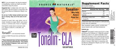 Diet Tonalin - CLA