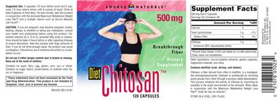 Diet Chitosan 500 mg
