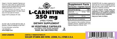 L-Carnitine 250 mg