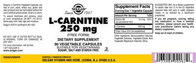 L-Carnitine 250 mg