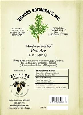 Montana YewTip Powder