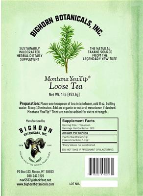 Montana YewTip Loose Tea