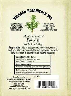 Montana YewTip Powder