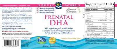 Prenatal DHA