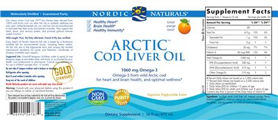 Arctic Cod Liver Oil Orange