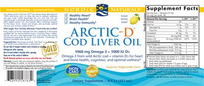 Arctic-D Cod Liver Oil Lemon