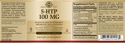 5-HTP 100 mg