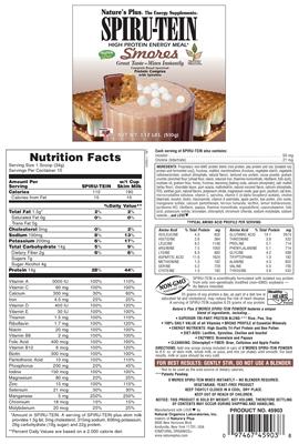 Spiru-Tein High Protein Energy Meal Smores