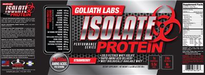 Isolate Protein Strawberry