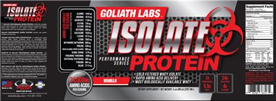 Isolate Protein Vanilla