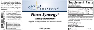 Photo of the Energetix Flora Synergy label