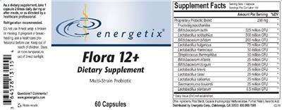 Label of Flora 12+