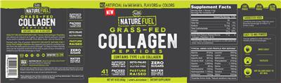 Photo of the Healthy Delights Nature Fuel Grass-Fed Collagen Peptides Unflavored label