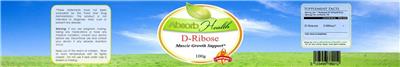 Photo of the Absorb Health D-Ribose label