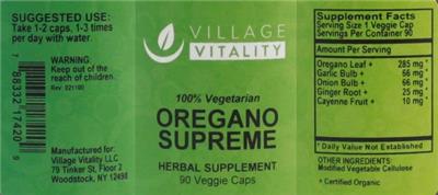 Oregano Supreme