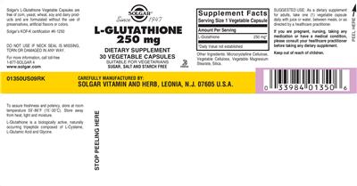 L-Glutathione 250 mg
