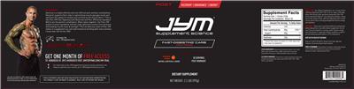 Photo of the JYM Supplement Science Post JYM Fast-Digesting Carb (Dextrose) Mandarin Orange label
