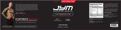 Photo of the JYM Supplement Science Post JYM Fast-Digesting Carb (Dextrose) Rainbow Sherbet label