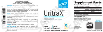 Photo of the XYMOGEN UritraX label