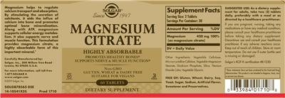 Magnesium Citrate
